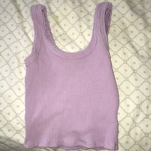 Urban outfitter crop knit tank